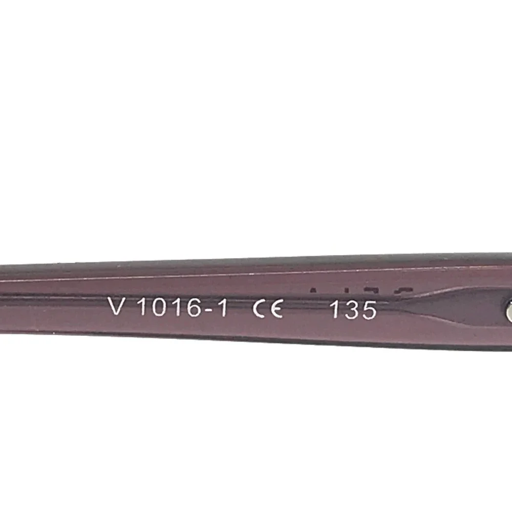 Vendela Eyeglasses Frames V 1016-1 Purple Rectangular Half Rim 51-17-135